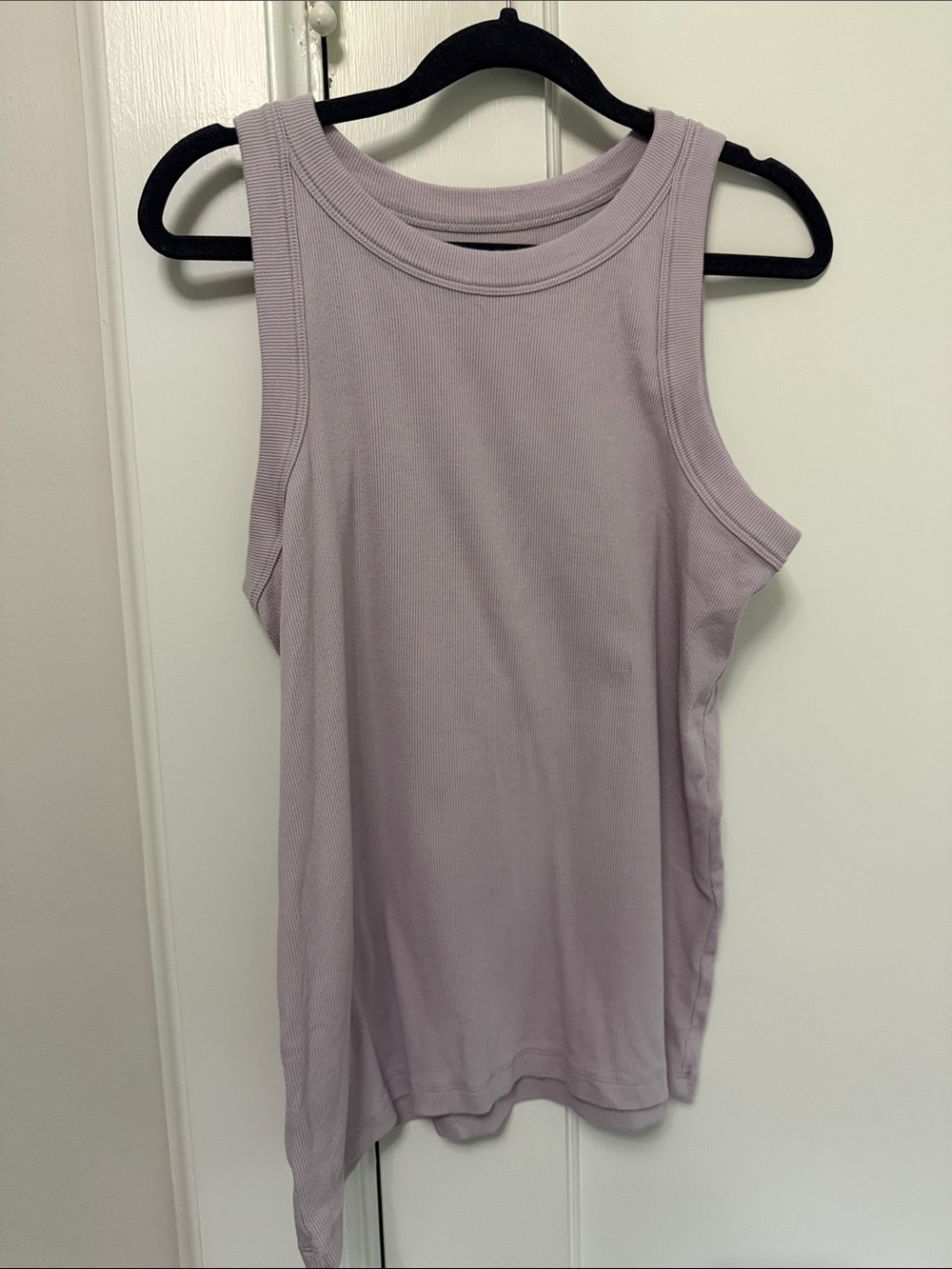 Women’s Sleeveless Rib Tank Top - Lavender
